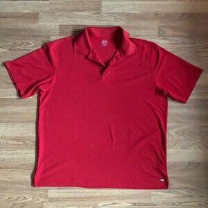 C9 by Champion sz XL Golf Polo Duo Dri Red